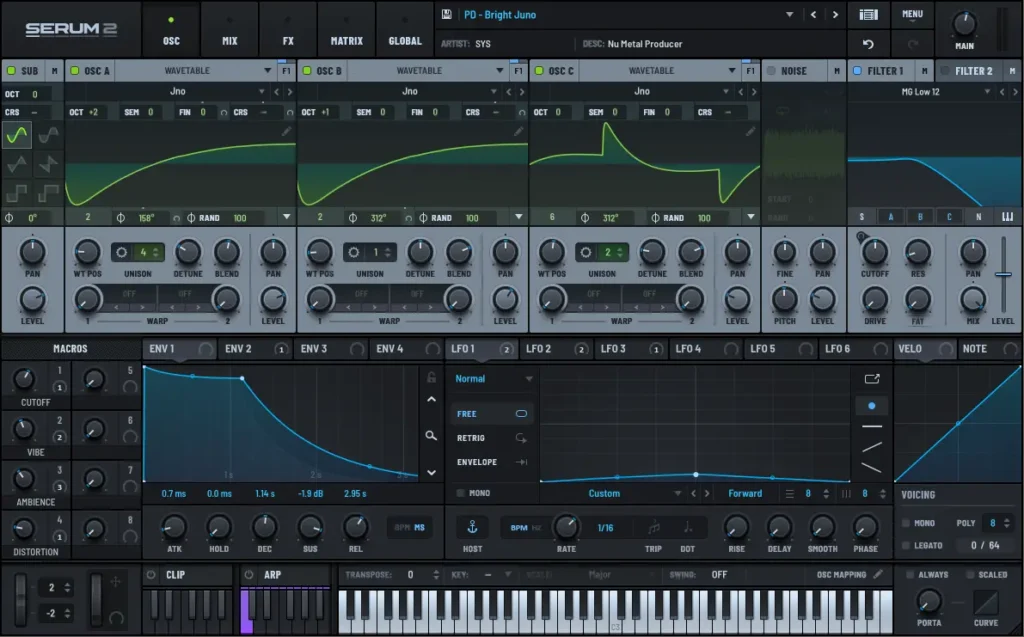 Bright Juno Serum 2 Preset
