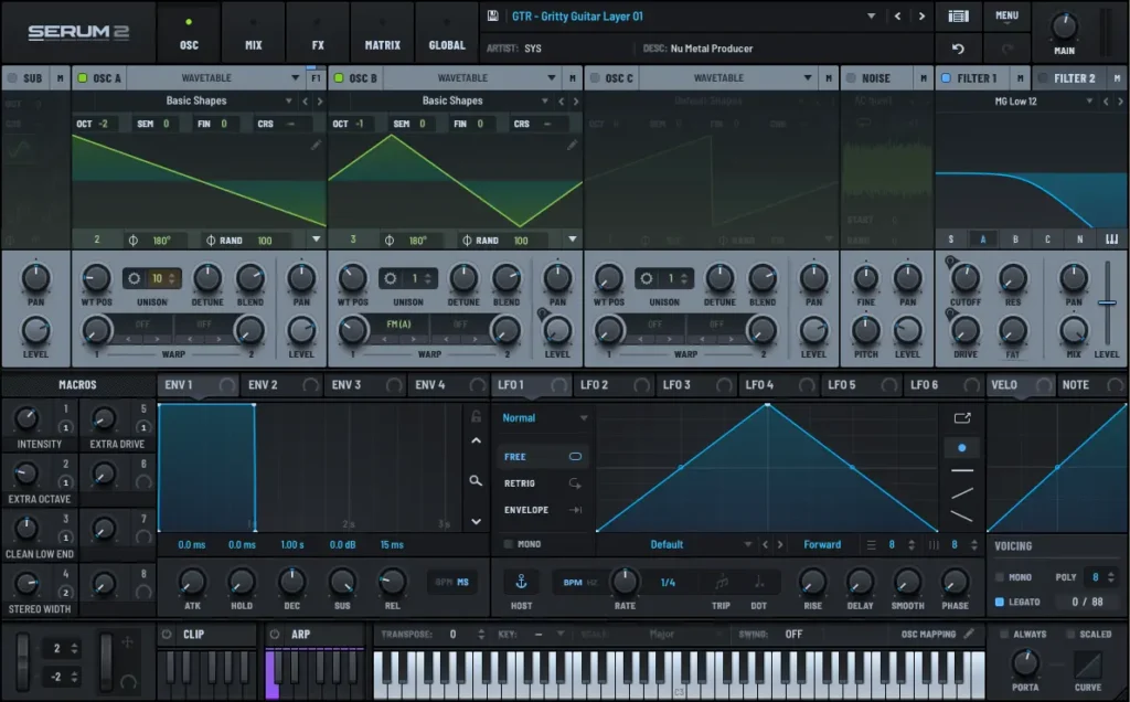 Guitar Layer Serum 2 Preset